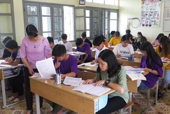 Ngành giáo dục Lai Châu nỗ lực bảo đảm cho học sinh một kỳ thi an toàn, nghiêm túc.