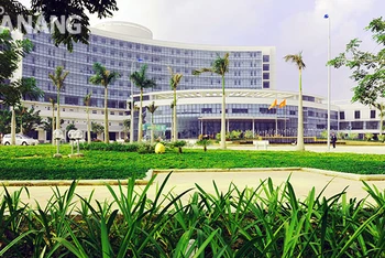 Bệnh viện Ung bướu Đà Nẵng. (Ảnh: Báo Đà Nẵng)