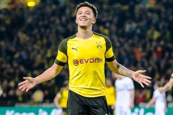 Jadon Sancho được Dortmund định giá 108 triệu bảng. (Nguồn: Getty Images)