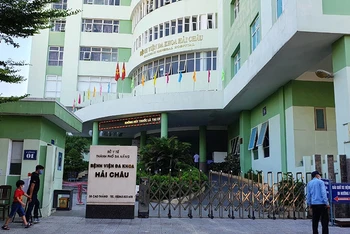 Phong tỏa Bệnh viện đa khoa Hải Châu.