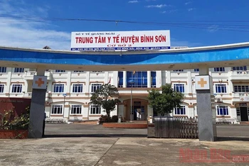 BN786 và BN787 hiện đang được điều trị tại bệnh viện dã chiến thuộc Cơ sở 2, Trung tâm Y tế huyện Bình Sơn.