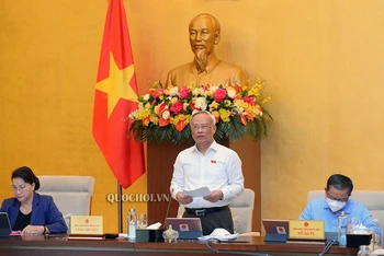 Phó Chủ tịch Quốc hội Uông Chu Lưu kết luận nội dung cho ý kiến về một số vấn đề còn ý kiến khác nhau của Luật Cư trú (sửa đổi).