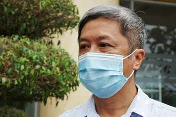PGS, TS Nguyễn Trường Sơn, Thứ trưởng Y tế chia sẻ từ tâm dịch Đà Nẵng. 
