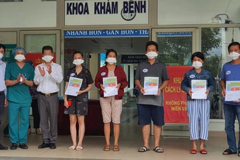 Công bố năm ca khỏi bệnh tại Trung tâm y tế huyện Hòa Vang