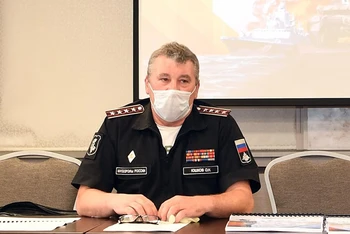 Đại tá Oleg Youshkov, phụ trách truyền thông Army Games 2020.