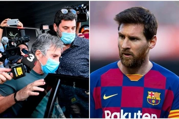Ông Jorge, bố Messi, không thể giúp con trai rời Barca như ý nguyện.