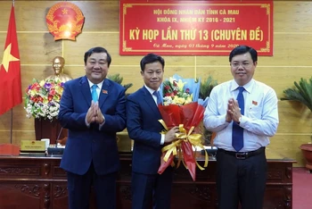 Tân Phó Bí thư Tỉnh ủy Cà Mau Lê Quân được bầu giữ chức Chủ tịch UBND tỉnh, nhiệm kỳ 2015-2020.