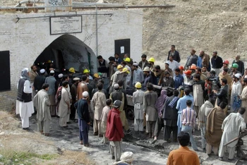 vụ nổ mỏ than gần TP Quetta năm 2011 đã cướp đi tính mạng của 45 người. (Ảnh: Getty Images)