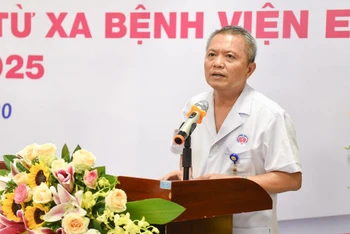 GS, TS Lê Ngọc Thành phát biểu tại buổi khai trương.