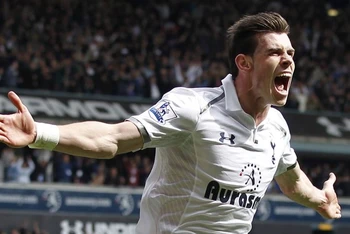 Gareth Bale khi còn bùng nổ trong màu áo Tottenham.