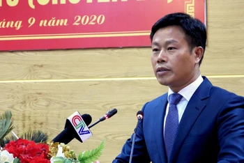 Đồng chí Lê Quân, tân Chủ tịch UBND tỉnh Cà Mau.