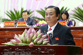 Ông Lê Minh Hoan làm Thứ trưởng Nông nghiệp và Phát triển nông thôn. (Ảnh: TTXVN)