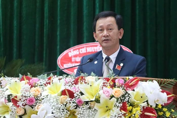 Đồng chí Dương Văn Trang, Bí thư Tỉnh ủy Kon Tum.