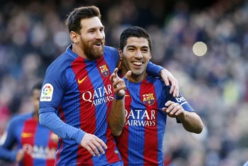 Trong sáu năm, Messi và Suarez đã ghi 478 bàn thắng, trở thành một nửa sức mạnh của Barca.