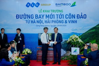 Bamboo Airways khai thác ba đường bay thẳng Côn Đảo.