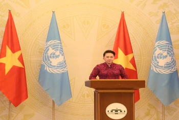 Chủ tịch Quốc hội Nguyễn Thị Kim Ngân. (Nguồn: Bộ Ngoại giao)