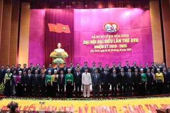 Ban Chấp hành Đảng bộ tỉnh Hòa Bình nhiệm kỳ 2020-2025.