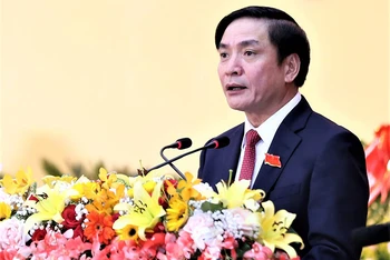 Đồng chí Bùi Văn Cường, Ủy viên Trung ương Đảng, Bí thư Tỉnh ủy Đắk Lắk khóa 17, nhiệm kỳ 2020 - 2025.