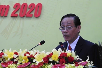Đồng chí Nguyễn Đức Thanh, Ủy viên T.Ư Đảng, tái đắc cử chức vụ Bí thư Tỉnh ủy Ninh Thuận, nhiệm kỳ 2020-2025.