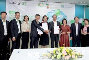 Ra mắt Quỹ Cánh diều xanh tại Văn phòng Deloitte Hà Nội.