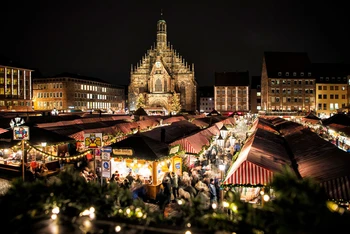 Chợ Giáng sinh Nuremberg năm nay không được tổ chức do lo ngại về Covid-19 (Ảnh: T+L)