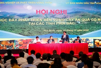 Hội nghị thu hút đông đảo các doanh nghiệp trong ngành nông nghiệp các tỉnh phía bắc tham gia.