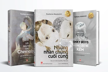 Bộ sách của tác giả Svetlana Alexievich.