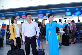 Ảnh minh họa do Hãng hàng không Vietnam Airlines cung cấp.