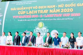 Khai mạc giải quần vợt VTF Masters 500-2-Lạch Tray Cup 2020