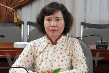 Bà Hồ Thị Kim Thoa. (Ảnh: Vietnamplus)