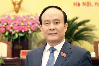 Tân Chủ tịch HĐND thành phố Hà Nội Nguyễn Ngọc Tuấn.