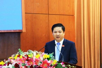 Tân Chủ tịch HĐND TP Đà Nẵng Lương Nguyễn Minh Triết.