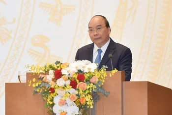 Thủ tướng Nguyễn Xuân Phúc tiếp tục chủ trì Hội nghị trực tuyến của Chính phủ.