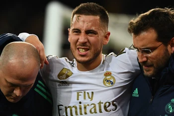Tương lai của Hazard ở Real luôn bấp bênh bởi những chấn thương liên tiếp. (Ảnh: Real Madrid FC)