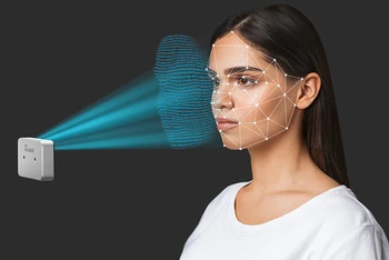 RealSense ID kết hợp phần cứng và phần mềm được xây dựng với một mạng lưới thần kinh chuyên dụng nhằm cung cấp một nền tảng xác thực khuôn mặt an toàn. (Ảnh: Intel)