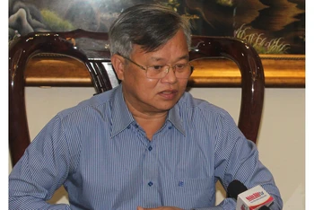 Đồng chí Cao Tiến Dũng, Phó Bí thư Tỉnh ủy, Chủ tịch UBND tỉnh Đồng Nai.