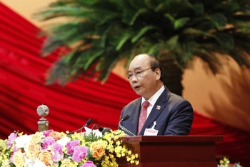 Diễn văn khai mạc Đại hội do Thủ tướng Chính phủ Nguyễn Xuân Phúc trình bày.