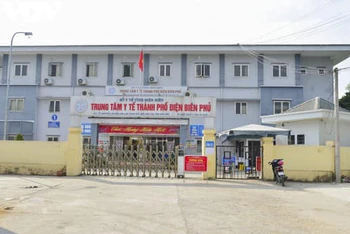 Trung tâm y tế TP Điện Biên Phủ làm bệnh viện dã chiến.