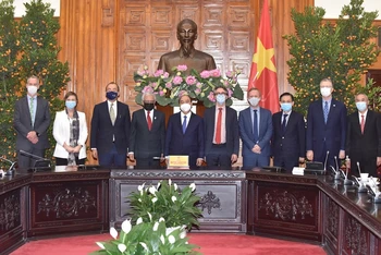 Thủ tướng tiếp Đại sứ, Trưởng đại diện các tổ chức LHQ tại Việt Nam