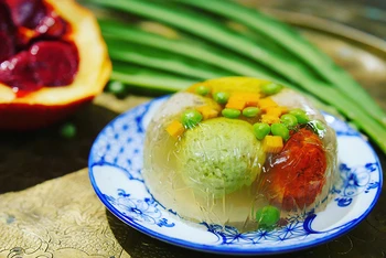 Món mọc vân ám được đầu bếp Nguyễn Phương Hải chăm chút giới thiệu trên “Bếp nhà cháu”.