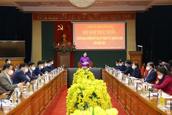Bí thư Tỉnh ủy Thái Nguyên Nguyễn Thanh Hải chỉ đạo xử nghiêm người đăng thông tin giả mạo về phòng, chống dịch Covid-19.