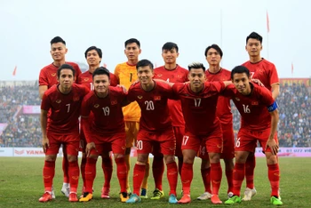 ĐT Việt Nam giữ vị thế số 1 Đông - Nam Á trên BXH FIFA. (Ảnh: VFF)