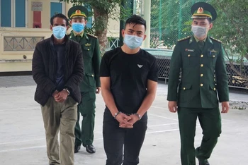 Đối tượng Xiêng Phôm My và Nguyễn Thái Dương bị bắt giữ.