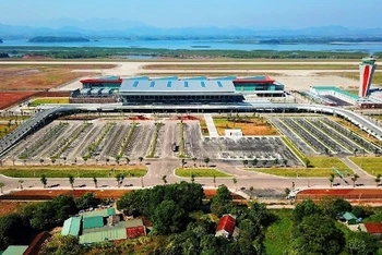 Sân bay quốc tế Vân Đồn, Quảng Ninh. (Ảnh: Cục Hàng không Việt Nam)