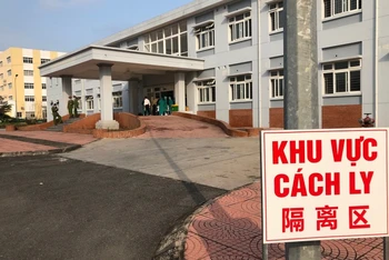 Khu cách ly y tế điều trị bệnh nhân Covid-19 tại Bệnh viện hữu nghị Việt Tiệp cơ sở 2 (Hải Phòng).