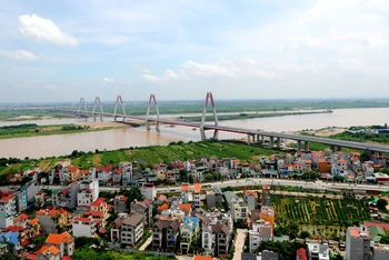 Quy hoạch phân khu sông Hồng sẽ tạo lập diện mạo đô thị hai bên sông Hồng.