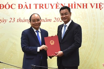 Thủ tướng dự Lễ công bố Quyết định bổ nhiệm Tổng Giám đốc VTV