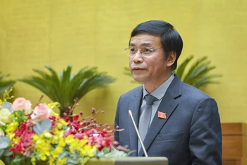 Tổng Thư ký Quốc hội Nguyễn Hạnh Phúc. Ảnh: quochoi.vn