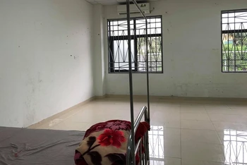 Phòng điều trị của bệnh nhân Nguyễn Xuân Quý tại BV Tâm thần Trung ương 1. (Ảnh: HQ)