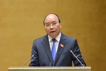 Thủ tướng Nguyễn Xuân Phúc tại Kỳ họp thứ 11, Quốc hội khoá XIV